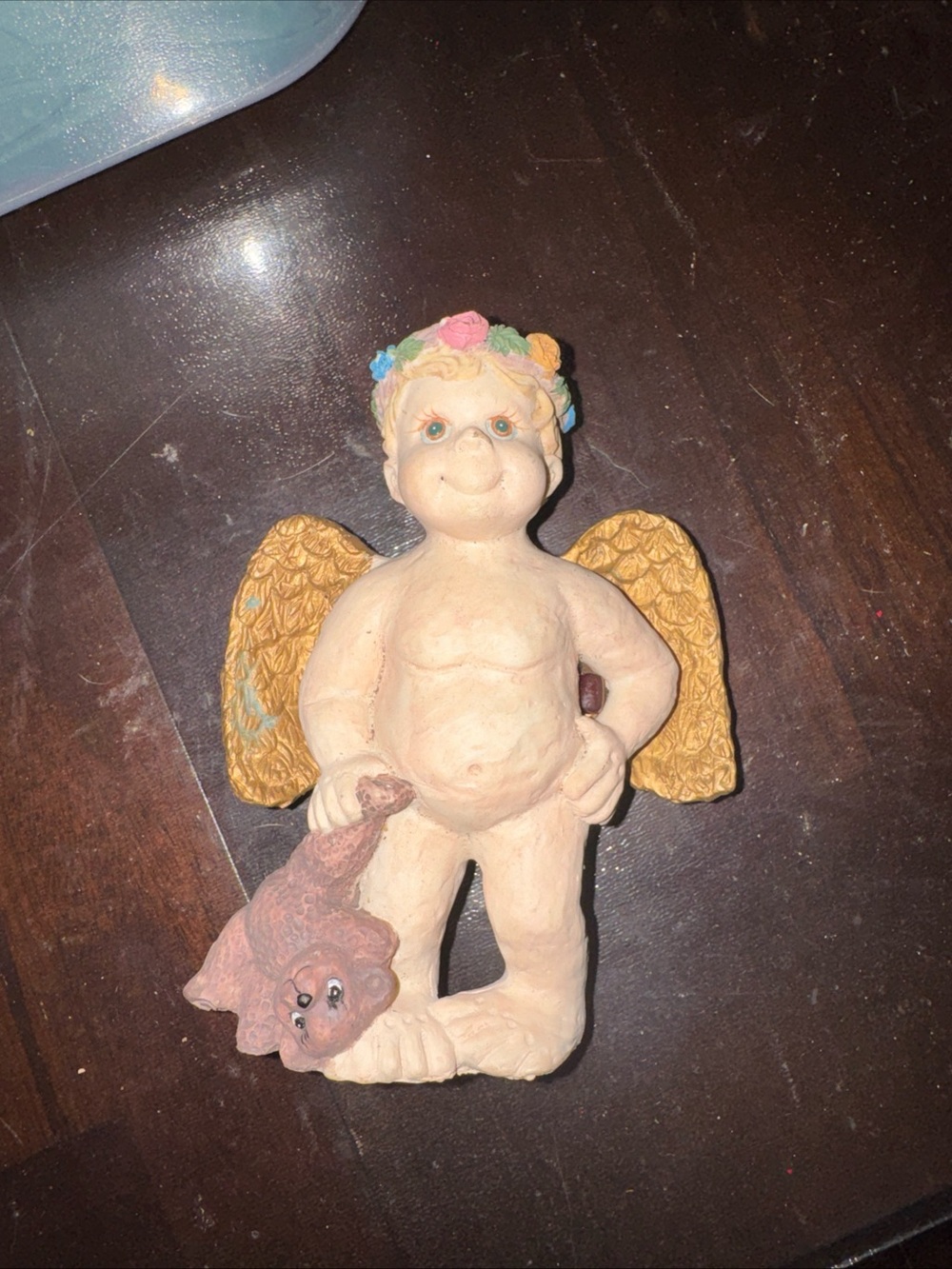 Cherished Angel Collection 1995  With Teddy Bear